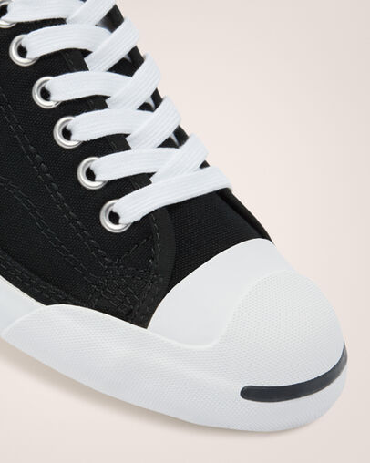 Jack Purcell LP Canvas Color Black/Natural/White, Detail Angle View