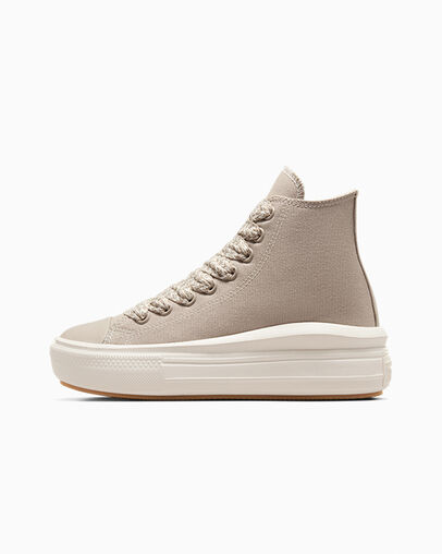 Chuck Taylor All Star Move Platform Canvas Papyrus/Blanc vintage/&Eacute;cru, Inner Side View