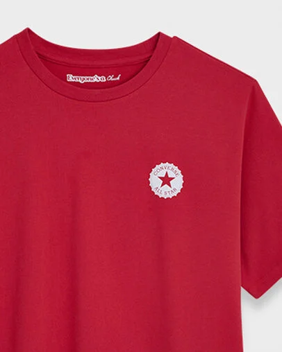 Converse x Coca-Cola T-Shirt Racing Red, Full Body View
