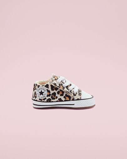 Archive Leopard Easy-On Chuck Taylor All Star Cribster Ivoire naturel/Doe/Noir, Outer Side View