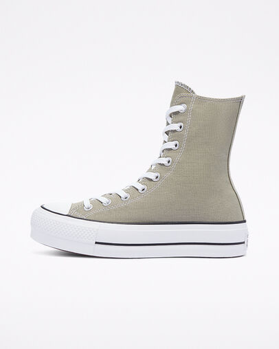 Chuck Taylor All Star Lift Extra High Platform Light Field Surplus/White, Inner Side View