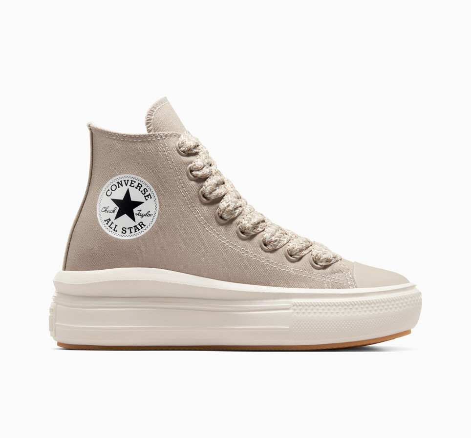 Chuck Taylor All Star Move Platform Canvas Papyrus/Blanc vintage/&Eacute;cru