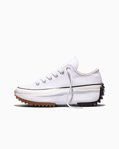 Run Star Hike Wit/Zwart/Gum, Inner Side View