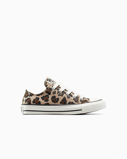 Chuck Taylor All Star Leopard Warm Quarry/Vintage White, Outer Side View