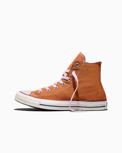 Chuck Taylor All Star Dip Dye Wide Width Orange Dust Dyed, Inner Side View