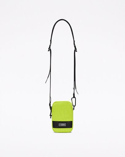 Comms Pouch 2.0 Lime Twist/Converse Black, Front View
