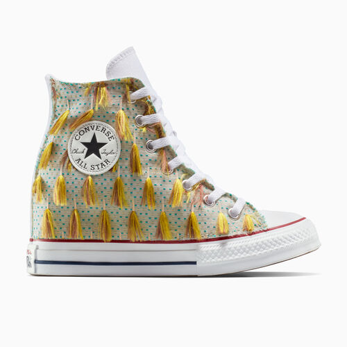Converse  sneaker White Yellow Tassels