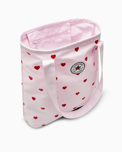 Sweetheart Tote Bag New Found Bloom Pink, Detail View