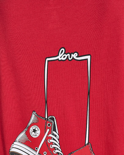 Valentine's Day T-Shirt Converse Red