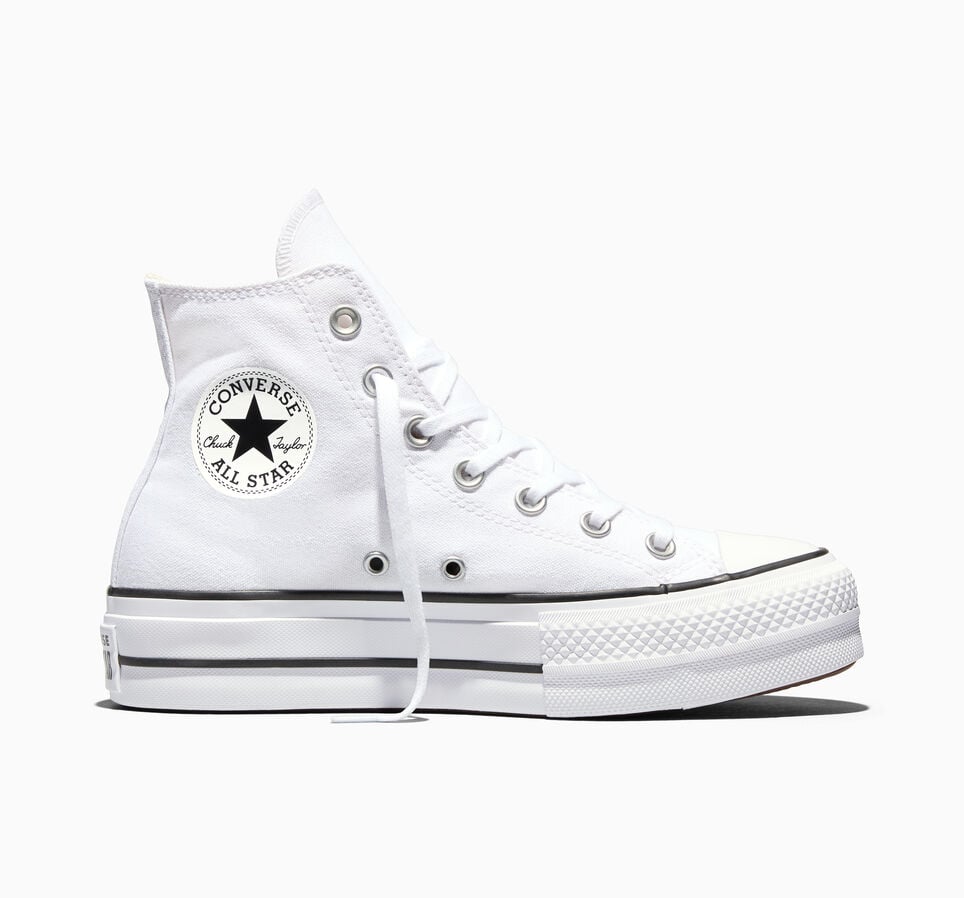 Chuck Taylor All Star Platform Blanc/Noir/Blanc