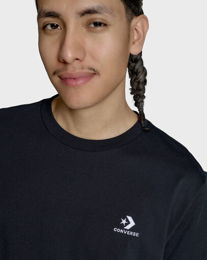 Star Chevron T-Shirt Black