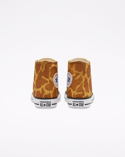 Archive Prints Chuck Taylor All Star Jaune souci/Soba sombre, Heel View