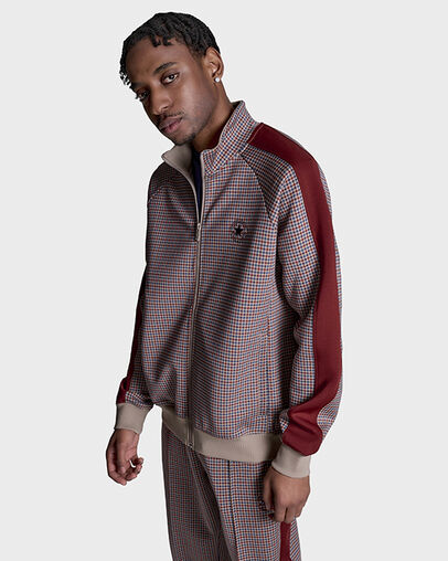 Retro Chuck Taylor Checkered Jacket Rottin Apple Multi, Full Body View