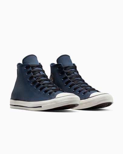 Chuck Taylor All Star TecTuff Navy/Black/Egret, Top and Side View