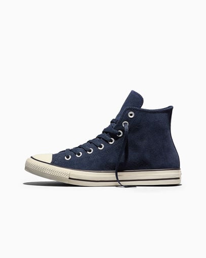 Converse Chuck Taylor All Star Suede Obsidian/Egret/Black — photo 5