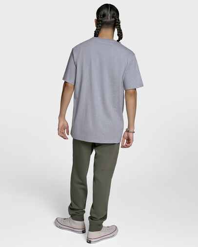 Chuck Taylor All Star Patch T-Shirt Vintage Grey Heather, Detail View