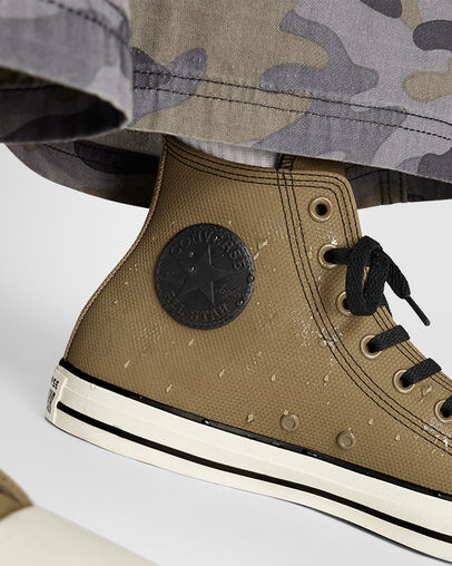 Chuck Taylor All Star TecTuff Swamp Green/Black/Egret, Reflective View