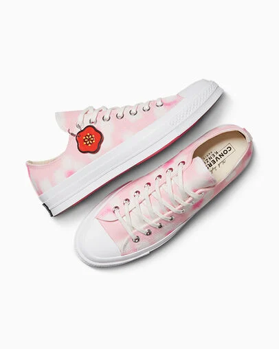 Converse x Kenzo Chuck 70 Pink Cosmos/Strawberry Cream, Angled View