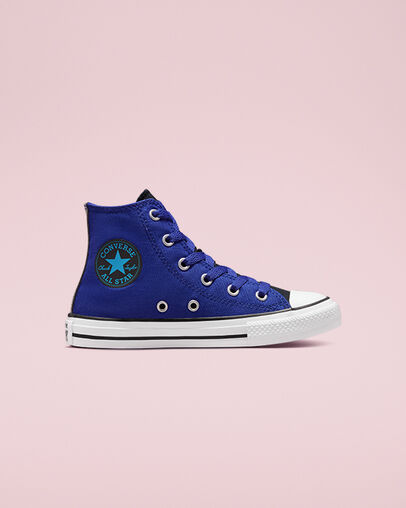 Chuck Taylor All Star Reflective Concord/Kinetic Blue/Black, Outer Side View
