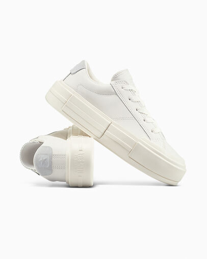 Converse Cruise Leather Rainwashed Grey/Vintage White, Detail Angle View