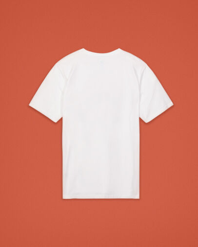 Chuck Taylor All Star Patch Graphic Tee White, Back View