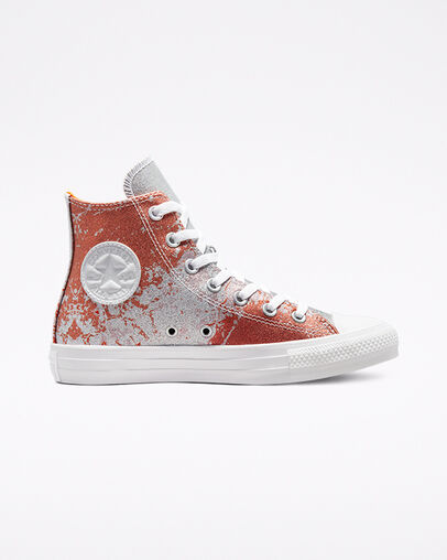 Hybrid Shine Chuck Taylor All Star Fire Pit/Himalayan Salt/White, Outer Side View