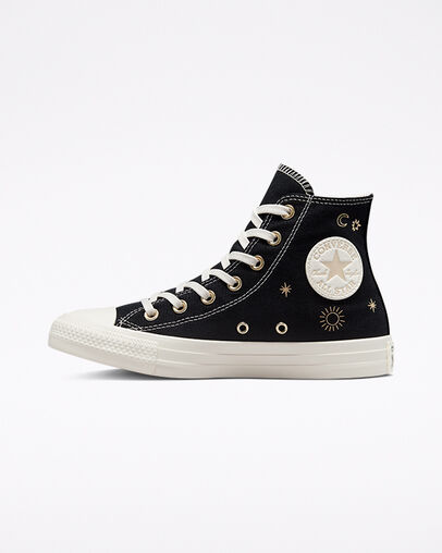 Chuck Taylor All Star Golden Elements Zwart/Light Gold/Egret, Inner Side View