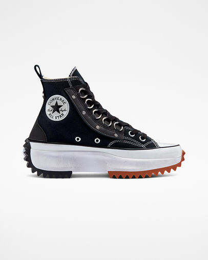 High Top Converse Run Star En Cuir Converse Run Star Hike Hi