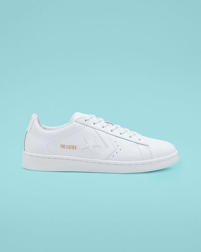 Pro Leather White/White/White, Outer Side View