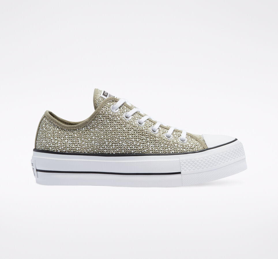 Chuck Taylor All Star Lift Platform Breathable Light Field Surplus/White