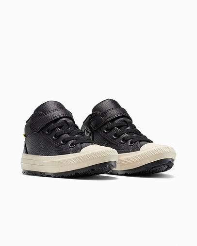 Chuck Taylor All Star Malden Street Boot Easy-On Dark Matter/Total Eclipse, Top and Side View