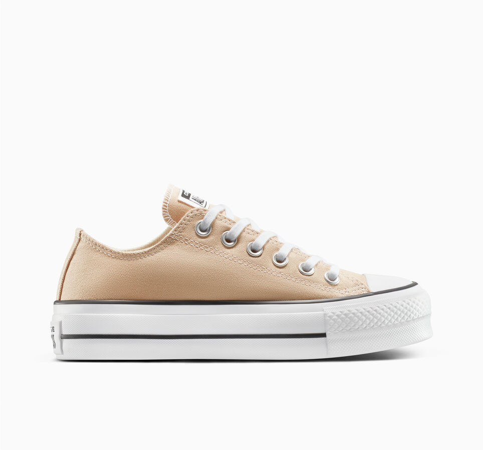 Chuck Taylor All Star Platform Canvas Duna de playa/Blanco/Negro