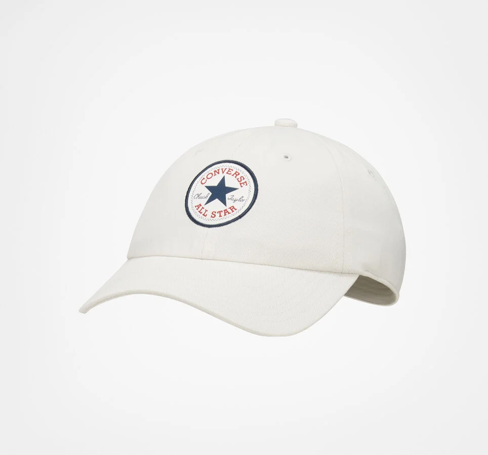 All Star Patch Baseball Hat Light Bone