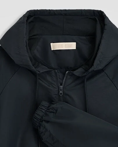 SHAI 001 Warm Up Jacket Converse Black, Detail View