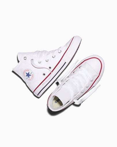 Chuck Taylor All Star Classic para ni&ntilde;o/a peque&ntilde;o/a y j&oacute;venes Blanco &oacute;ptico, Angled View