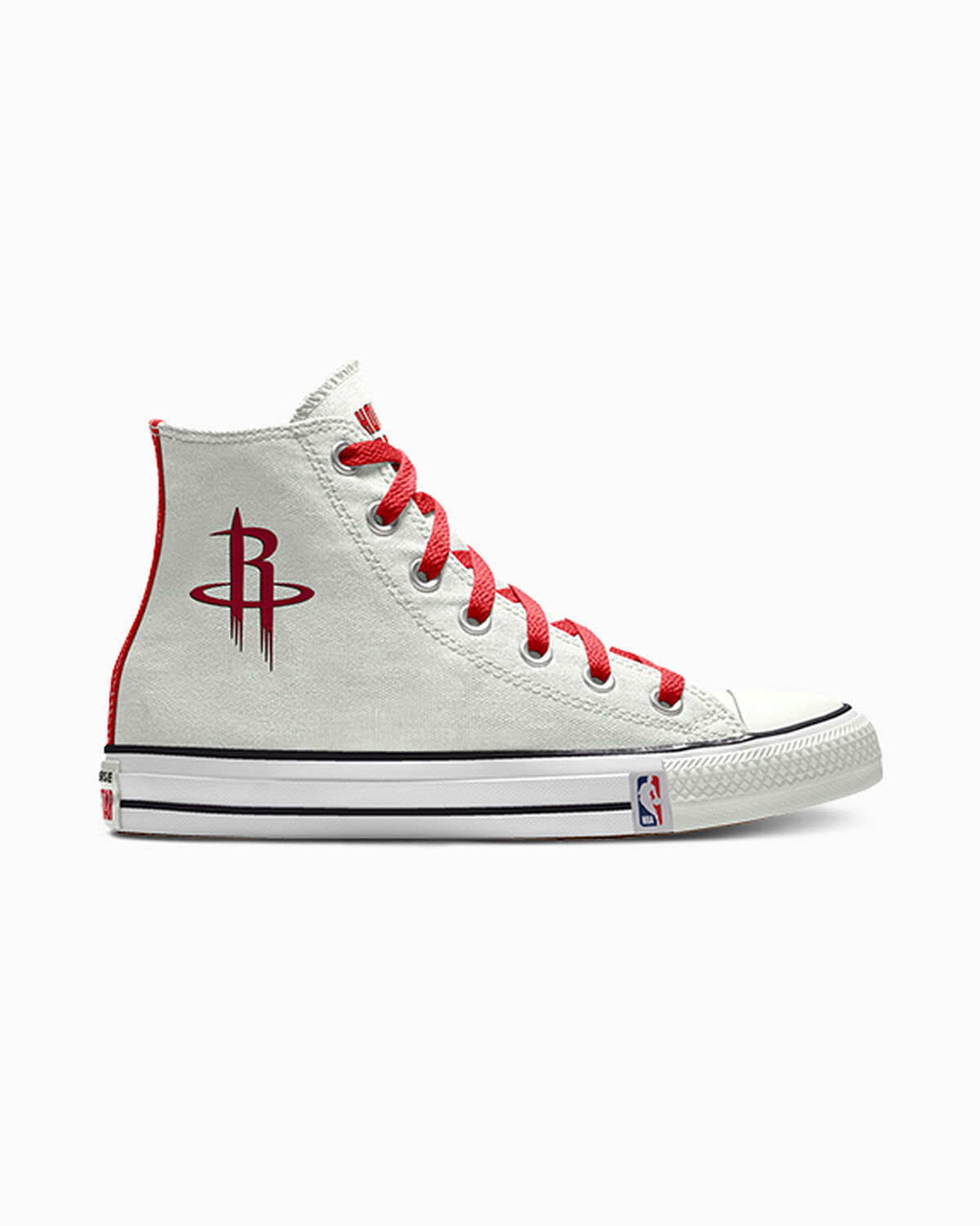Custom Chuck Taylor All Star NBA By You Grey - 164503CSP24_rockets