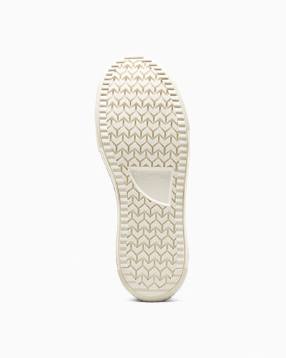 Chuck Taylor All Star Lift Double Stack Platform Metallic Silver/Egret/Black, Outsole View