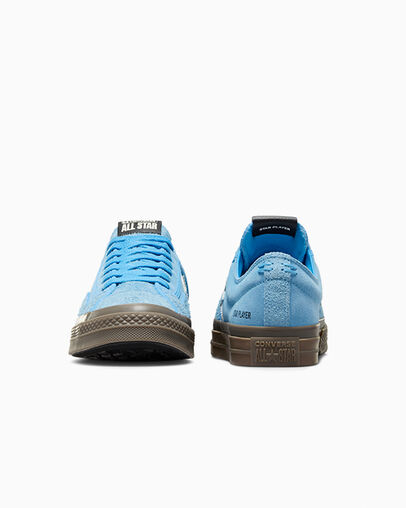 Star Player 76 Suede Azul claro/Garza/Negro, Heel View