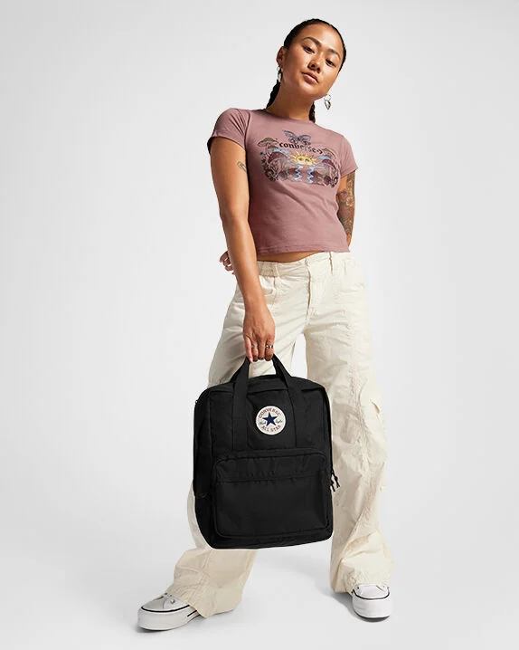 Small Square Backpack Converse Black