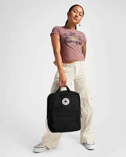 Small Square Backpack Converse Black