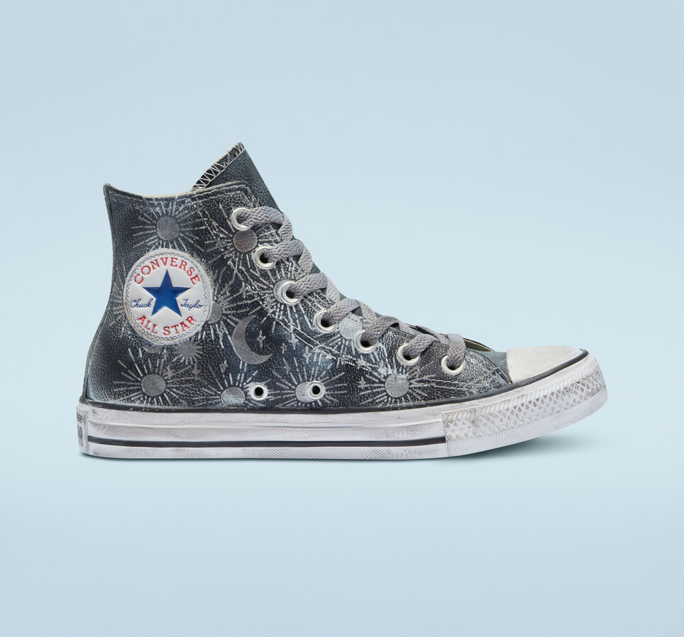 Chuck Taylor All Star Zodiac Leather Black Zodiac