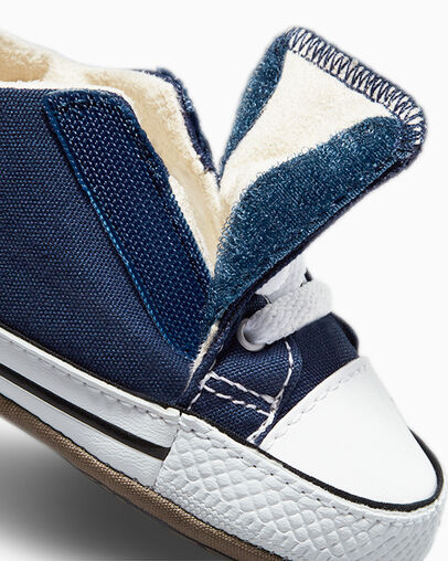 Chuck Taylor All Star Cribster Canvas Navy/Natural Ivory/White, Detail Angle View