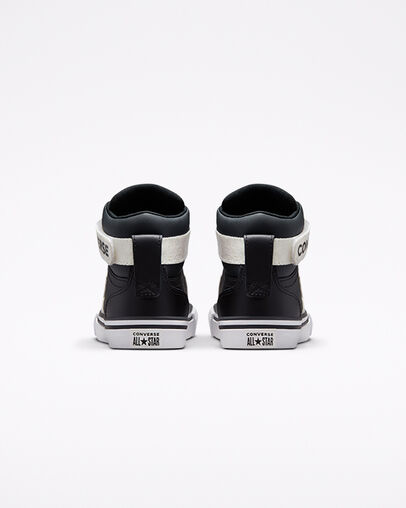 Winter Glitter Pro Blaze Strap Negro/Plata/Blanco, Heel View