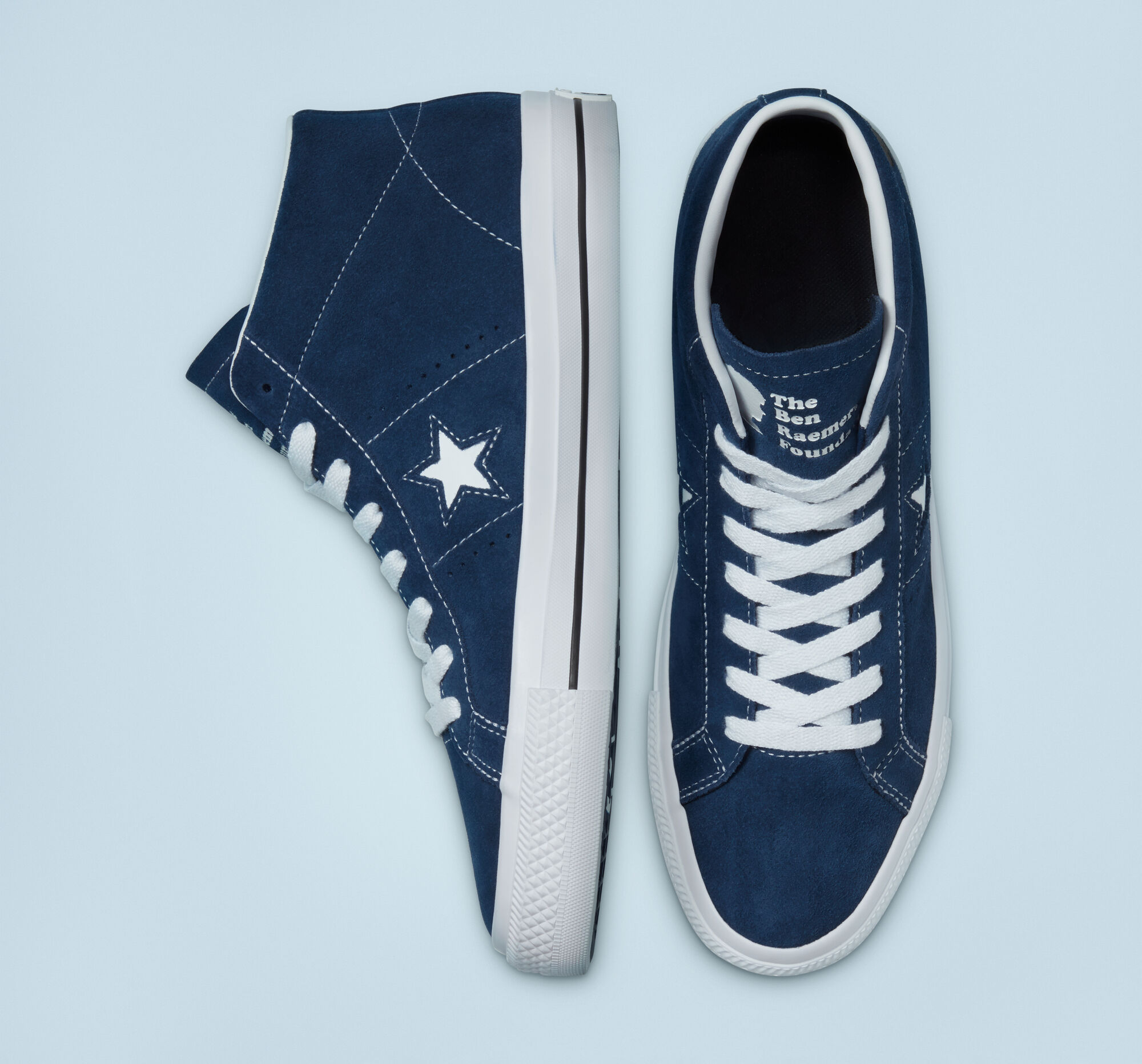 CONS One Star Pro Mid Ben Raemers Foundation Skate Shoe.