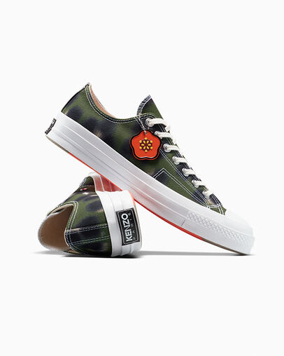 Converse x Kenzo Chuck 70 Cypress/Black/White, Detail Angle View