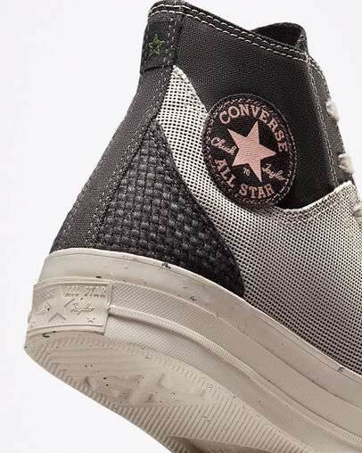 Chuck 70 Crafted Canvas Vent de temp&ecirc;te/Sable d&eacute;sert, Detail Angle View