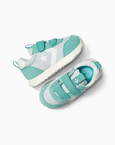 Converse Omega Trainer Easy-On Archive Sea Green, Angled View