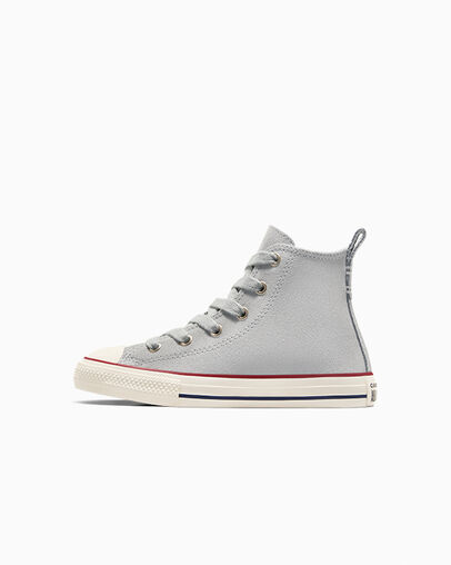 Chuck Taylor All Star Suede Grey Area/Egret/Midnight Navy, Inner Side View