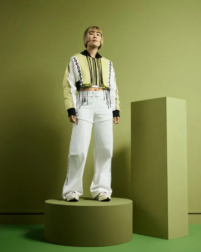 Converse x Feng Chen Wang Jacket Pale Lime Yellow