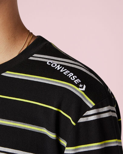 Tee-shirt &agrave; manches longues Skate Inspired Club Noir Converse, Detail View